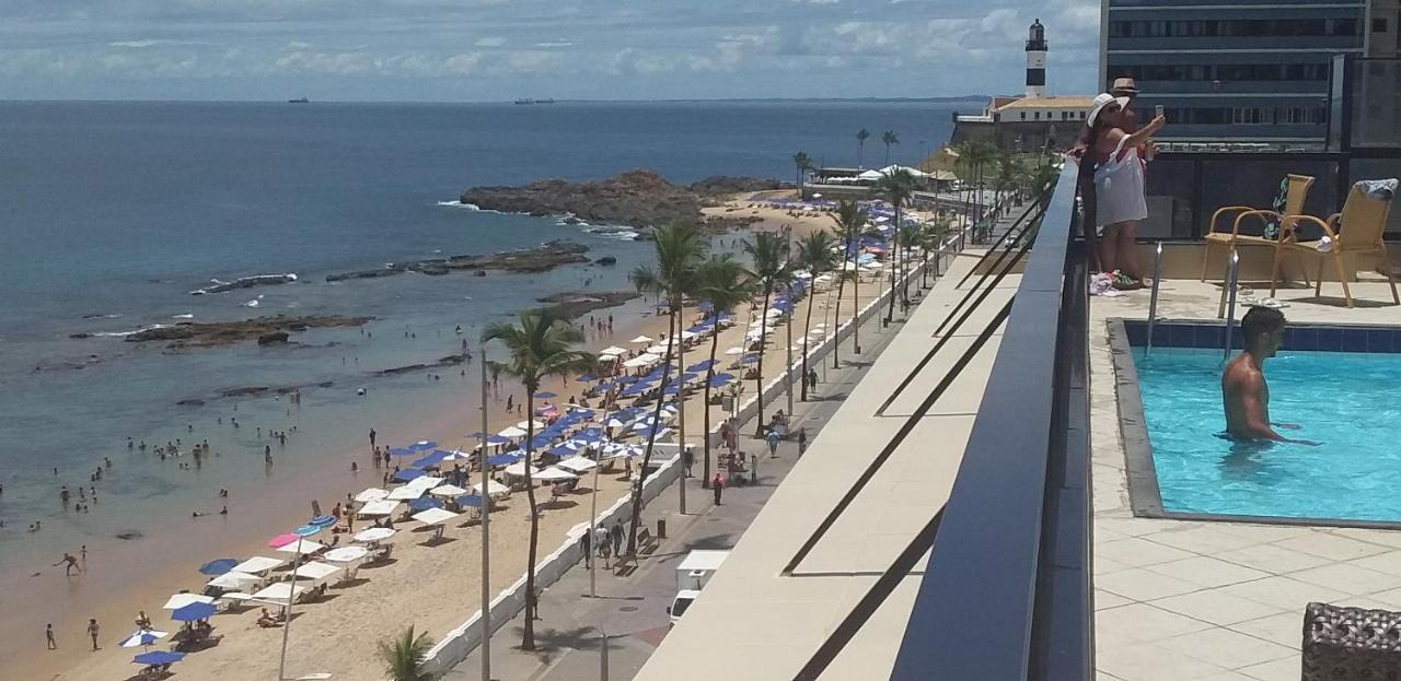 Apartamento Farol Barra Flat Salvador Kültér fotó