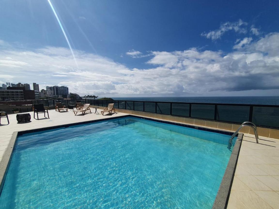Apartamento Farol Barra Flat Salvador Kültér fotó